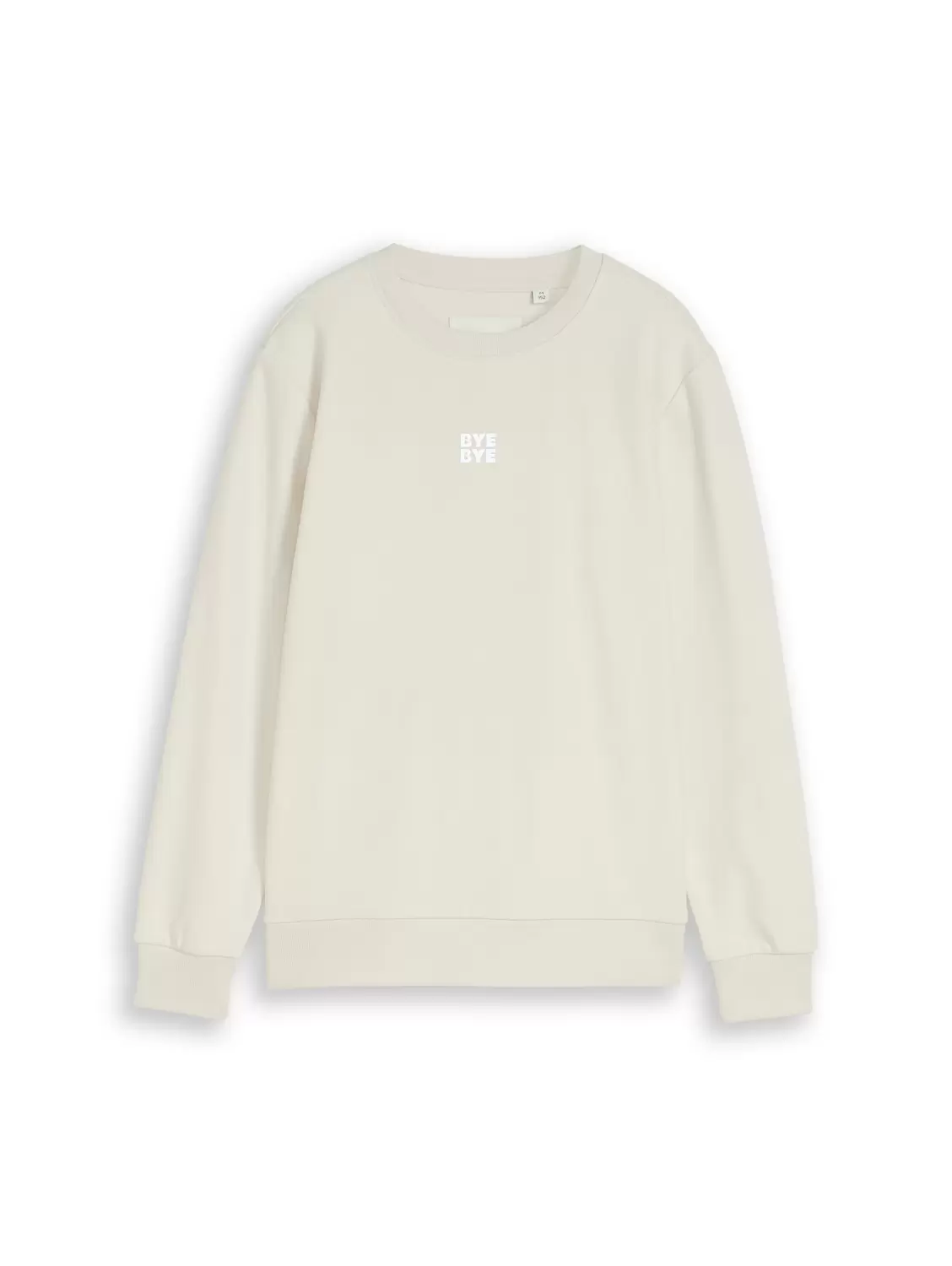 reflective printed sweatshirt