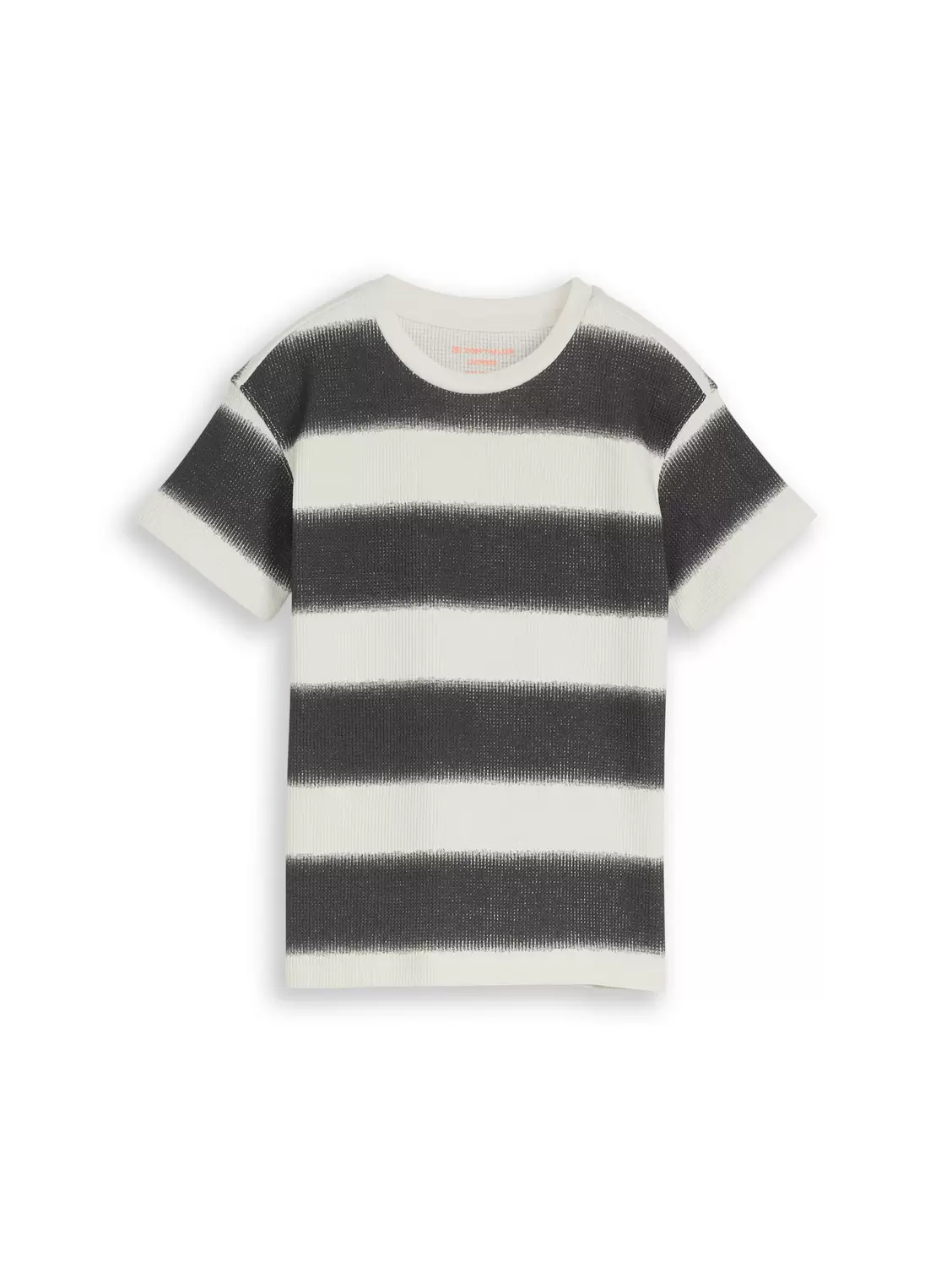 oversize striped waffle t-shir