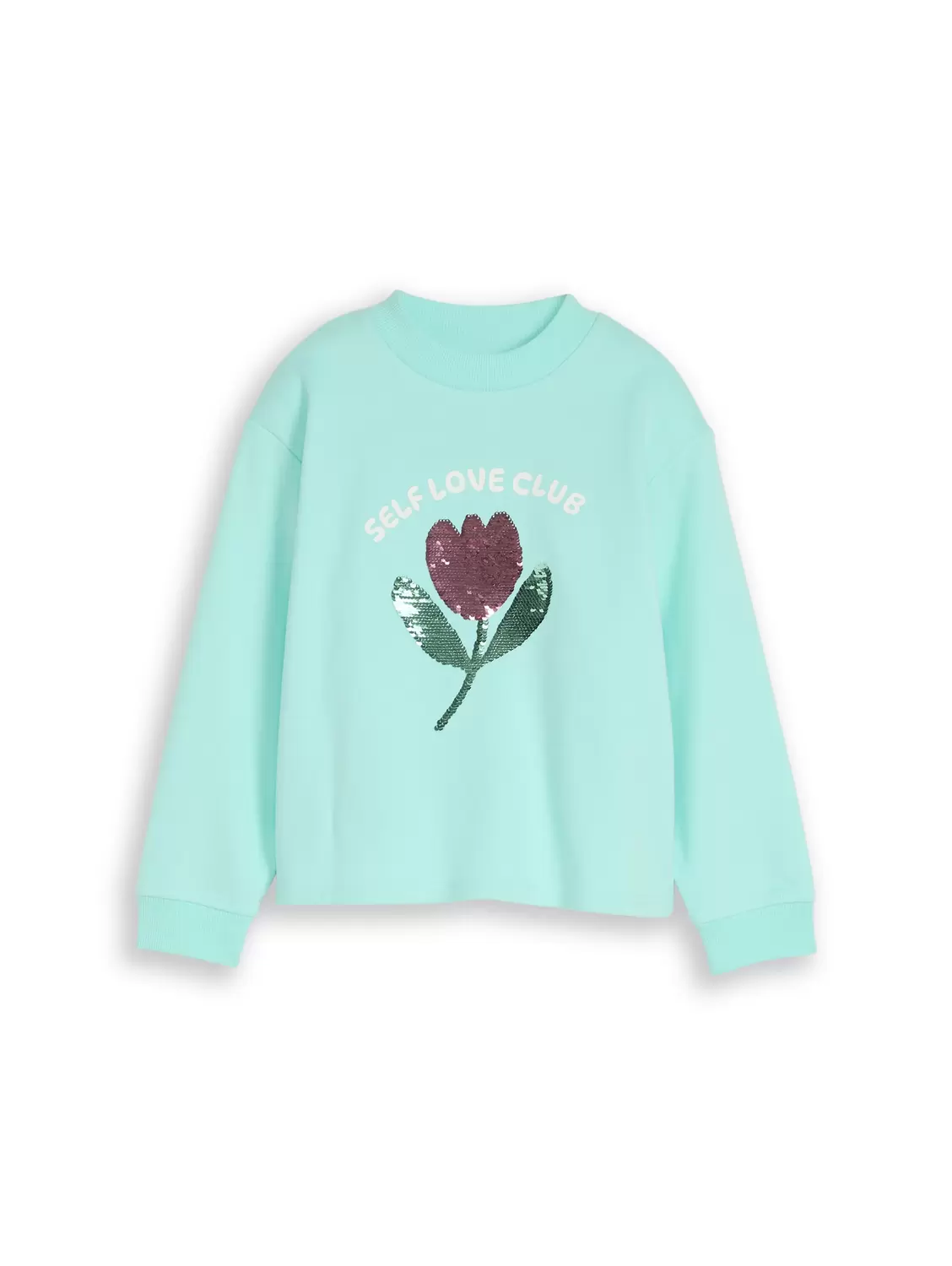 reversible sequin sweatshirt