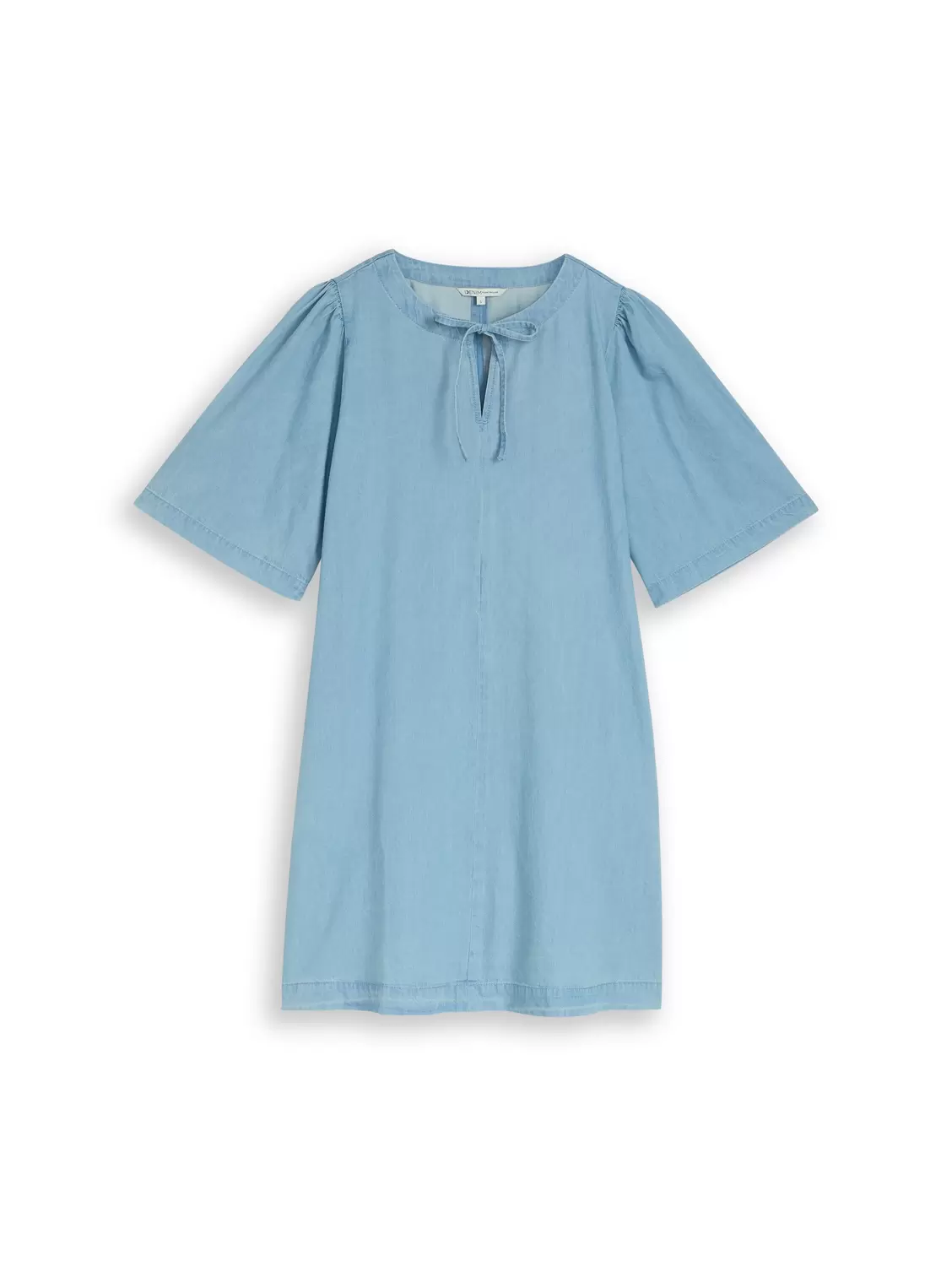 Denim mini dress female