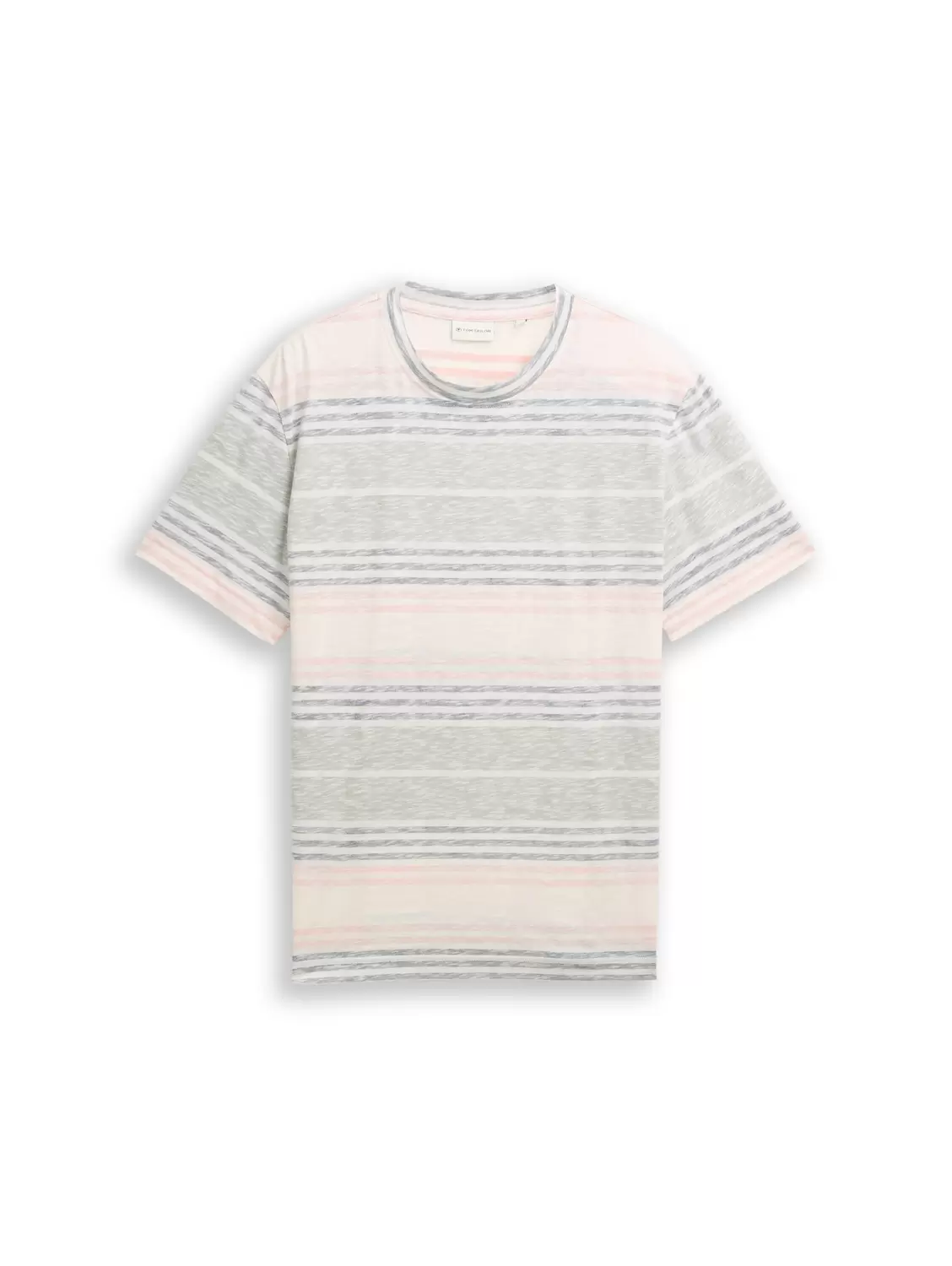 inside printed stripe t-shirt