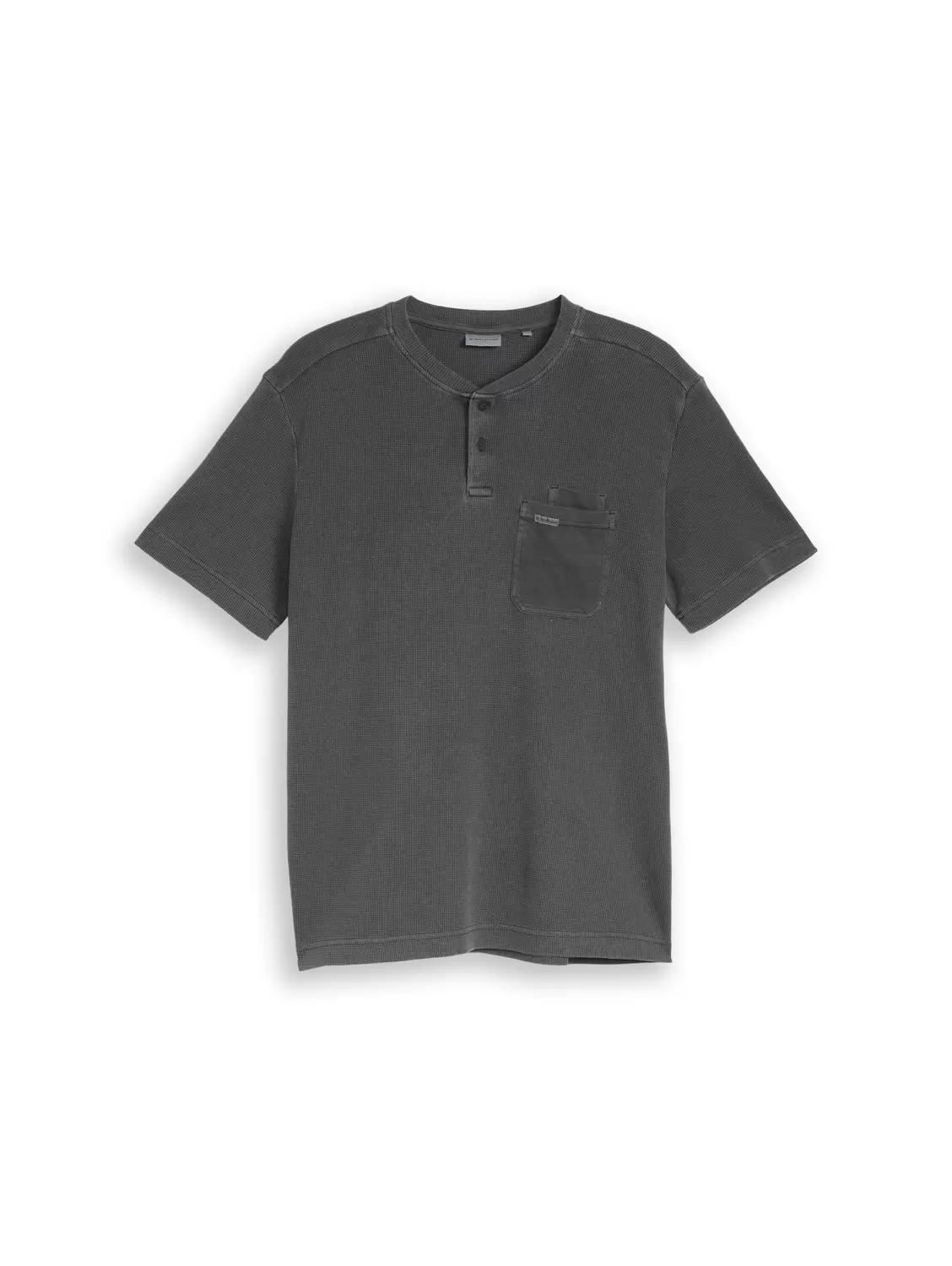 structured garment dye henley