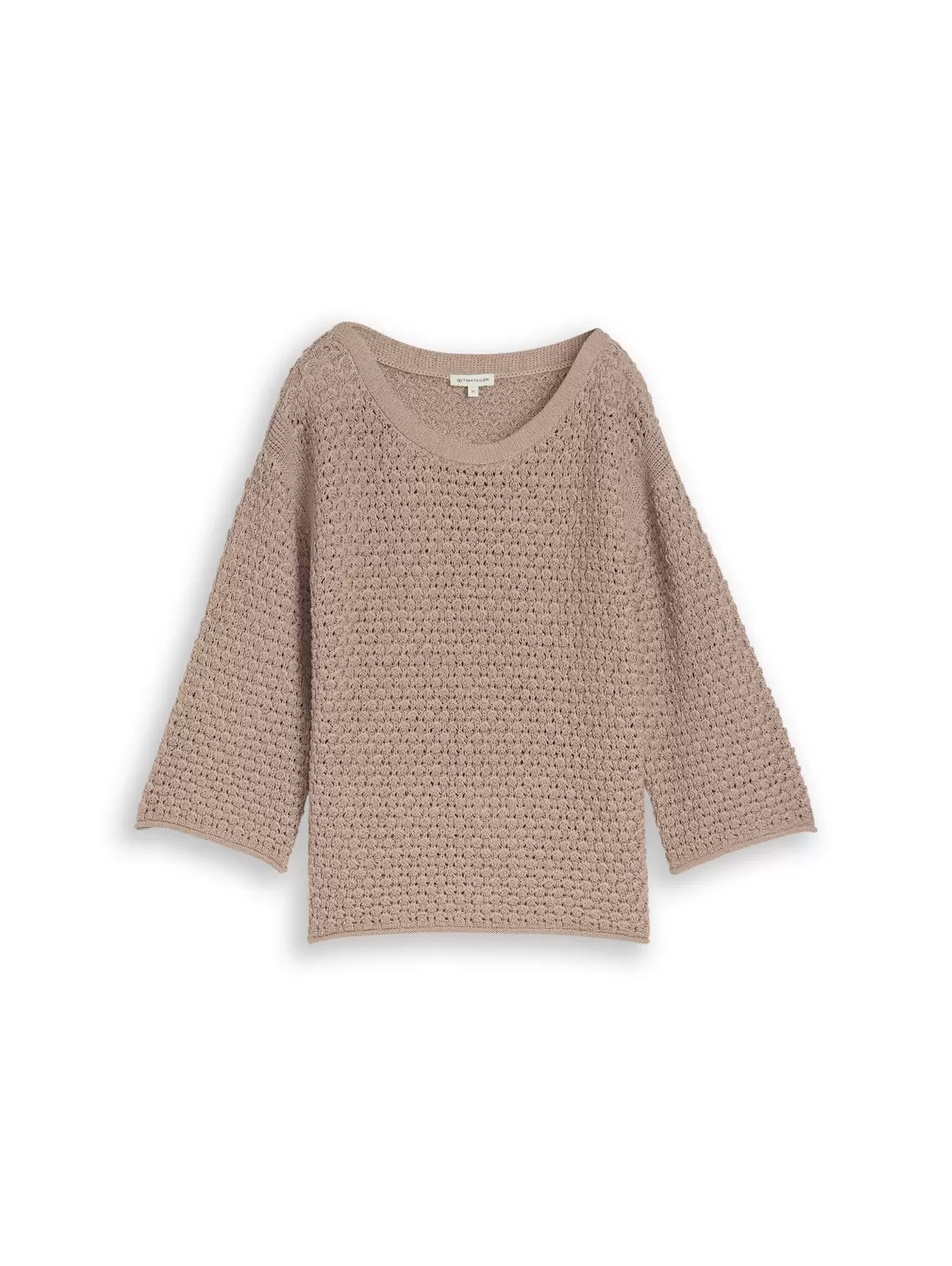 knit sweater open structure
