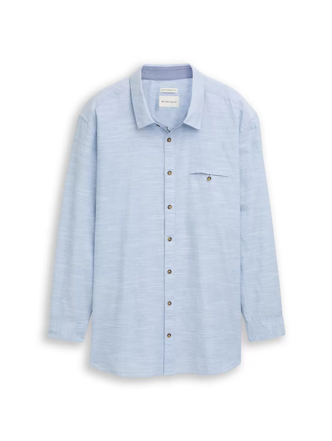 Plus structured shirt male