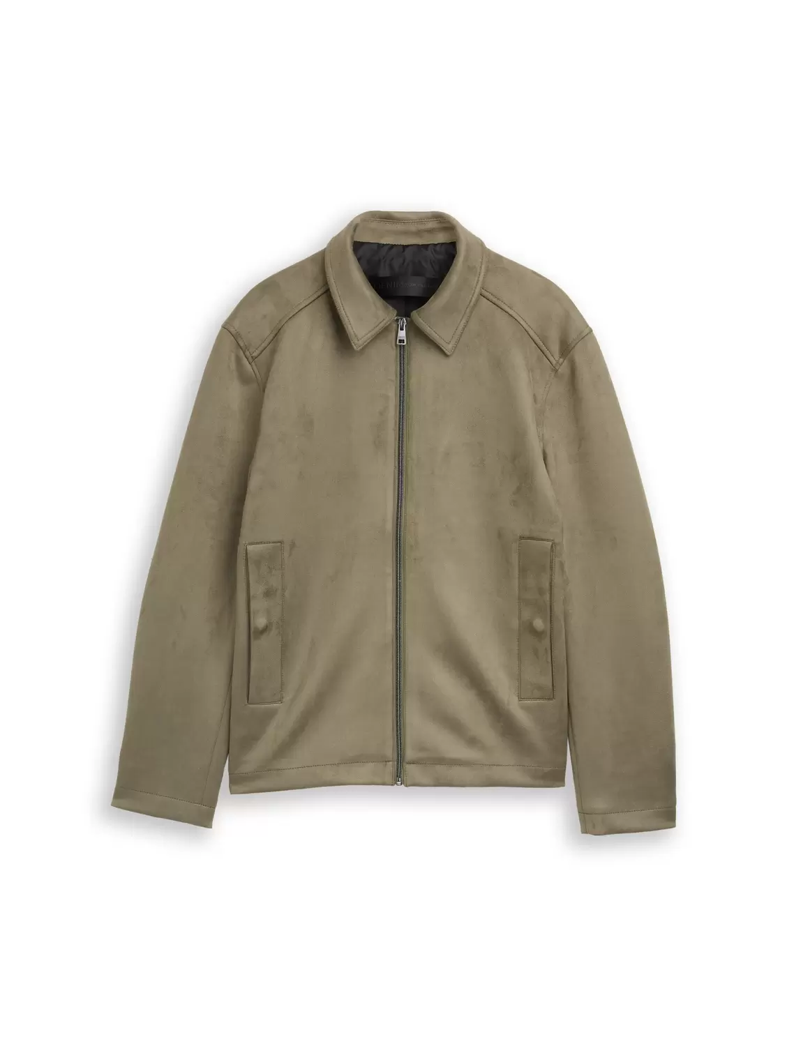 faux suede leather jacket