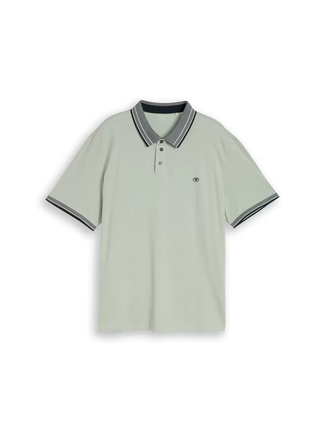 Plus printed polo male