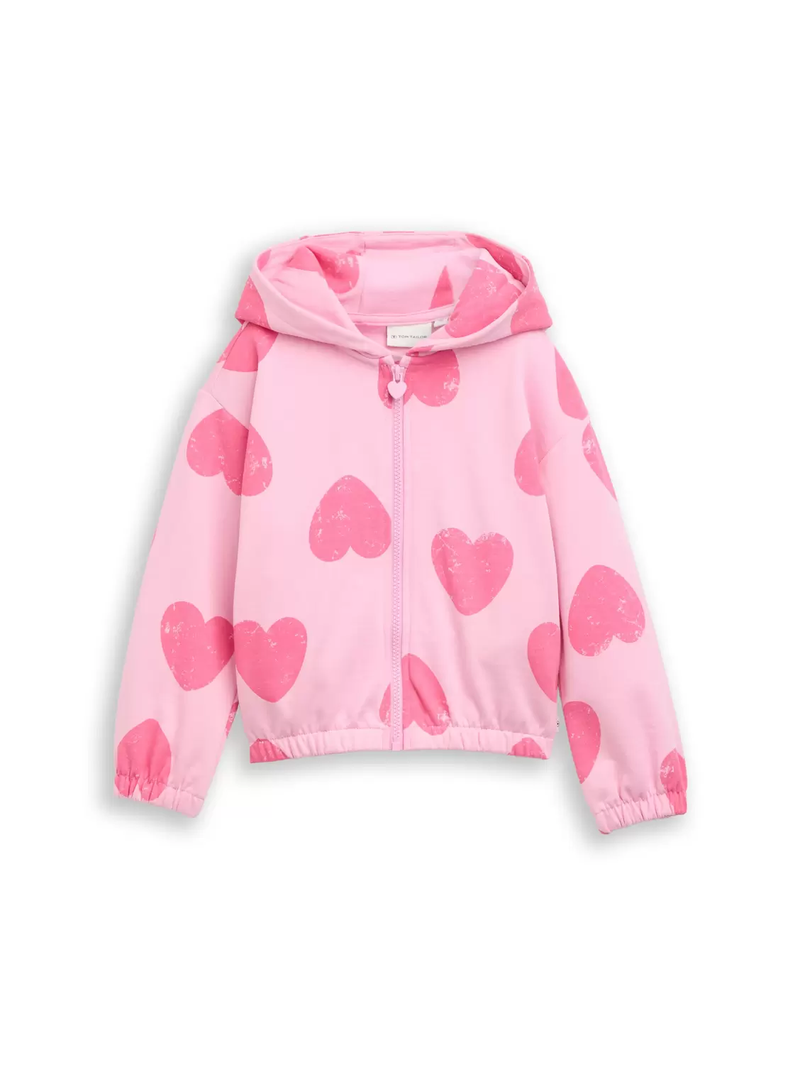 all over printed  sweat jacket