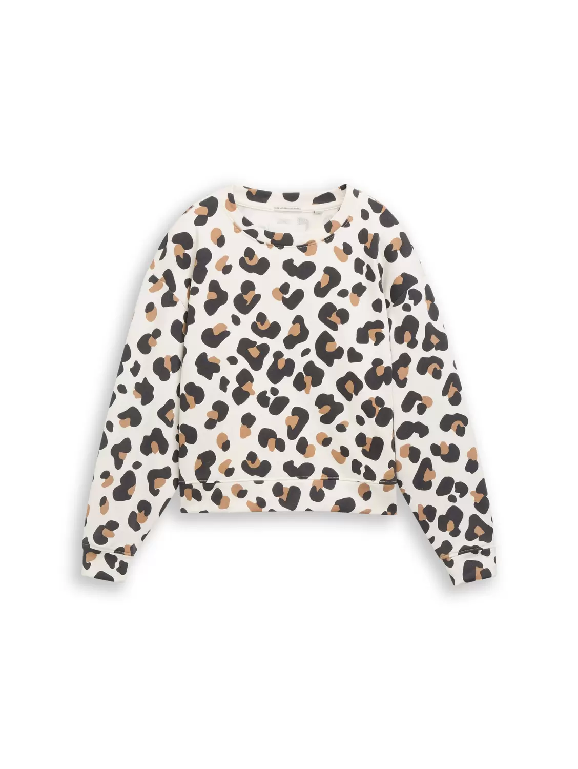 allover printed sweatshirt