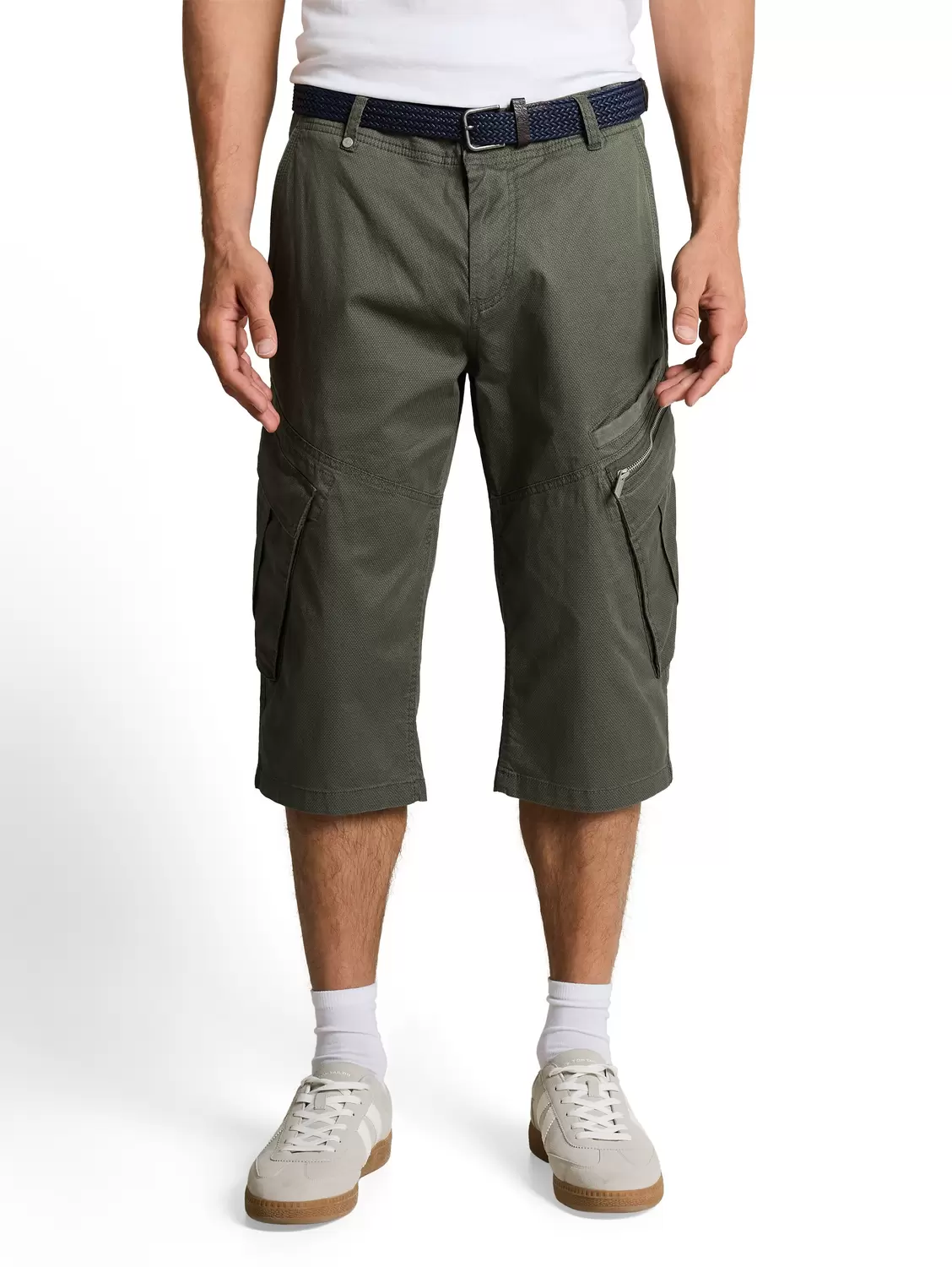 TTMAX REGULAR Overknee Shorts mit Gürtel