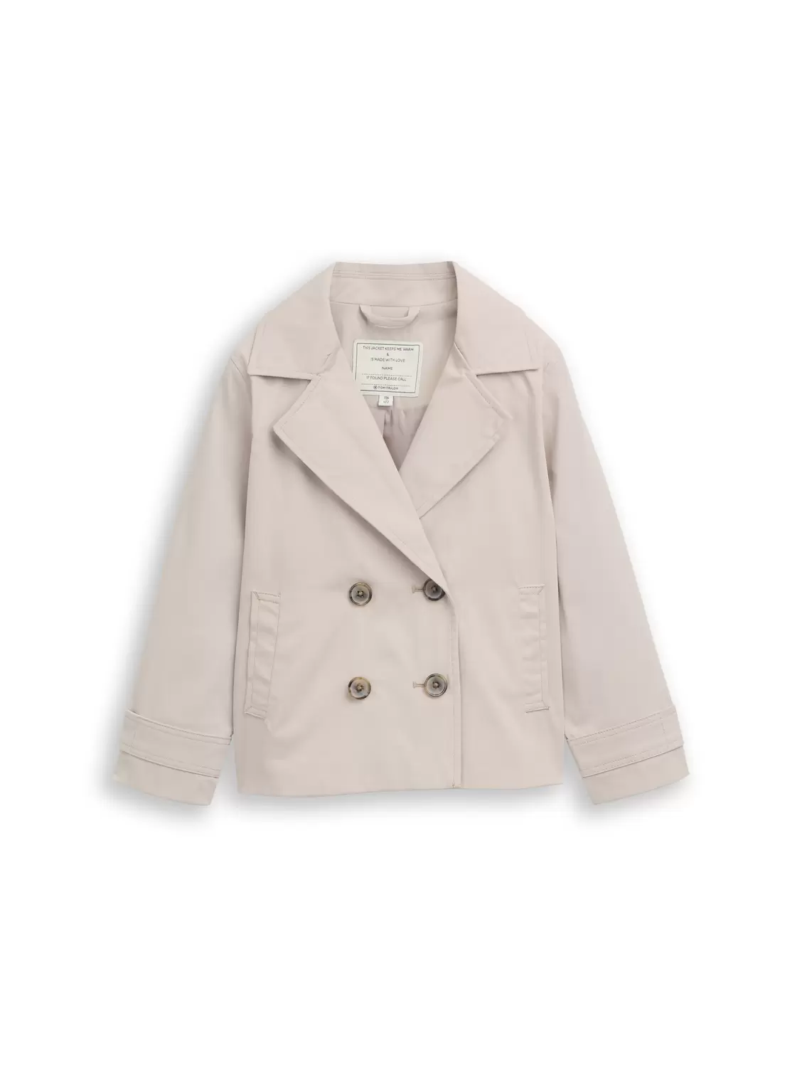 Trenchcoat mit wasserabweisender Funktion