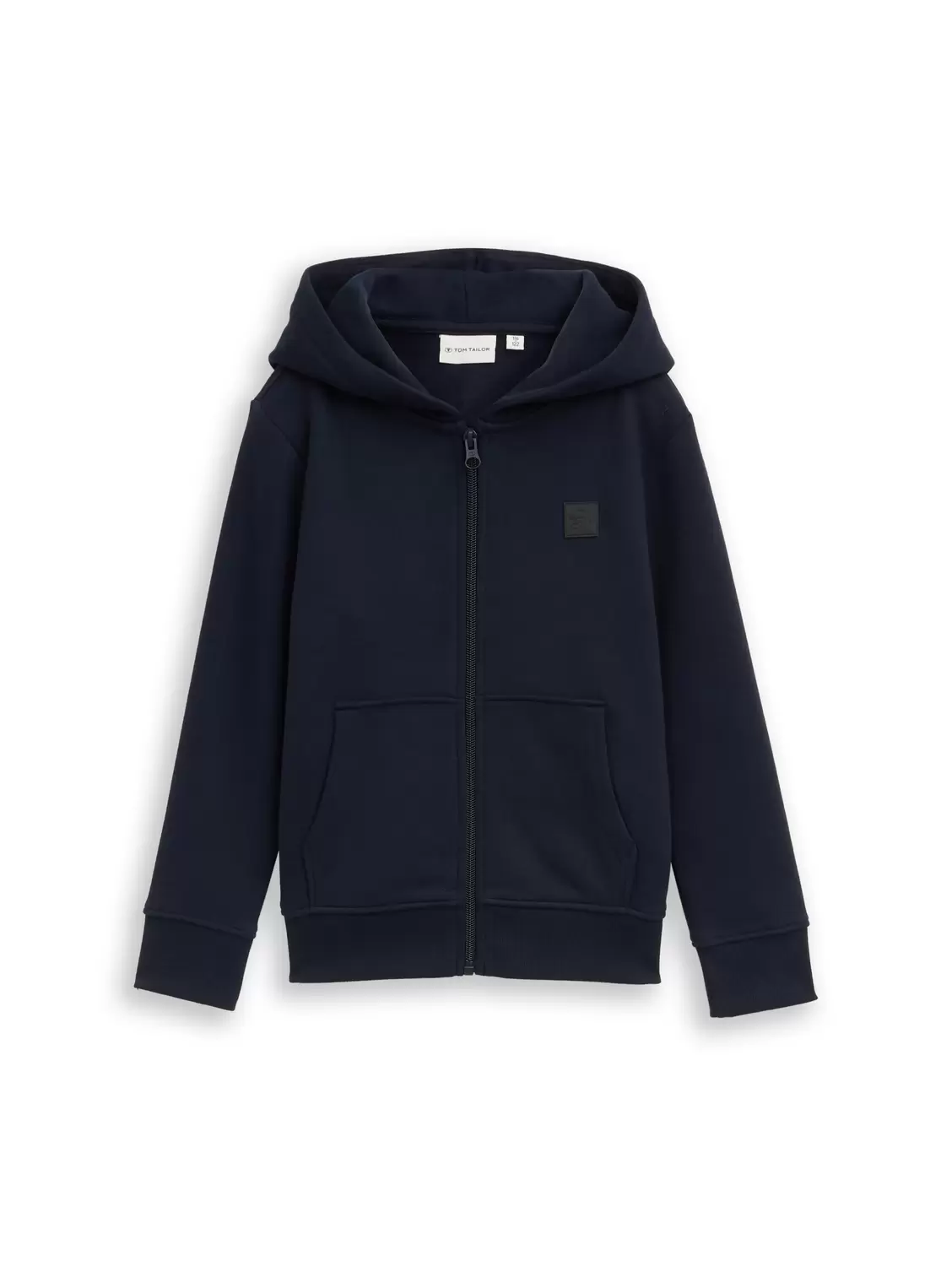 badge hoody jacket