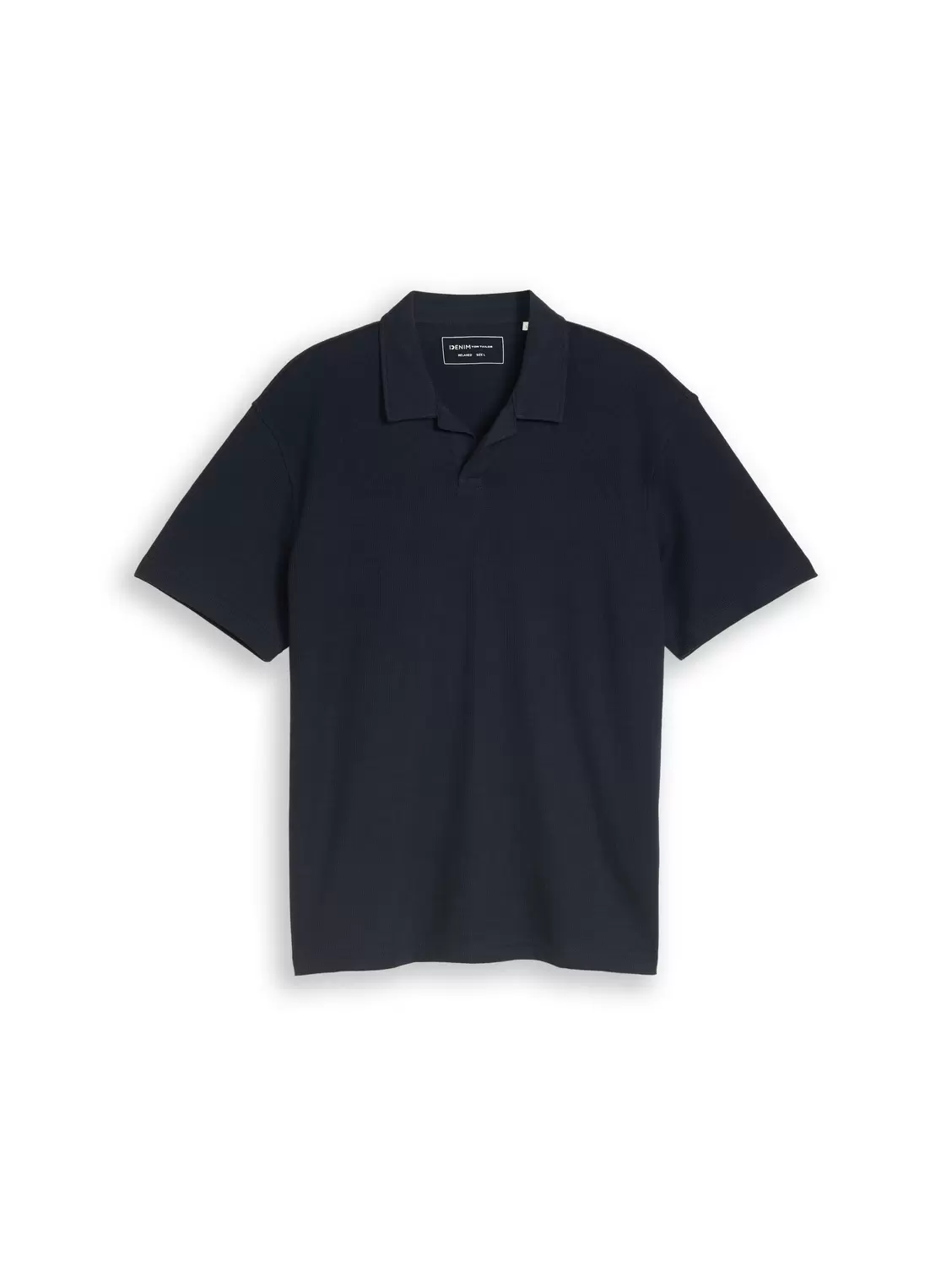 XL relaxed structured polo male