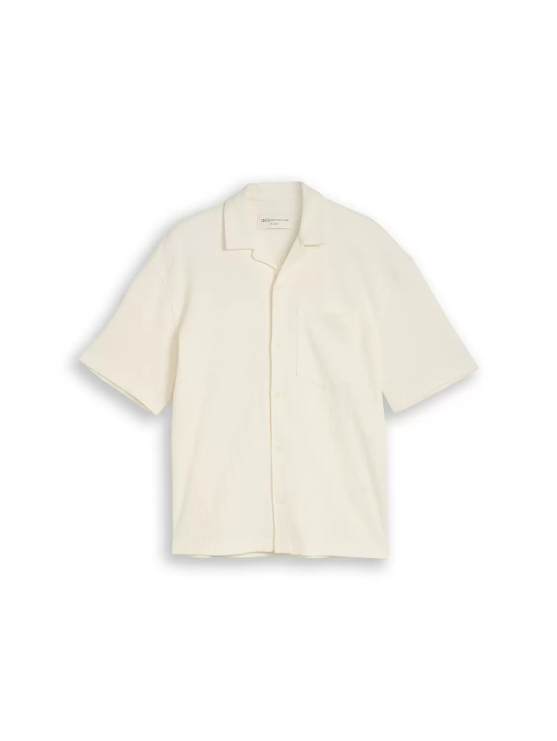 relaxed structured shirt