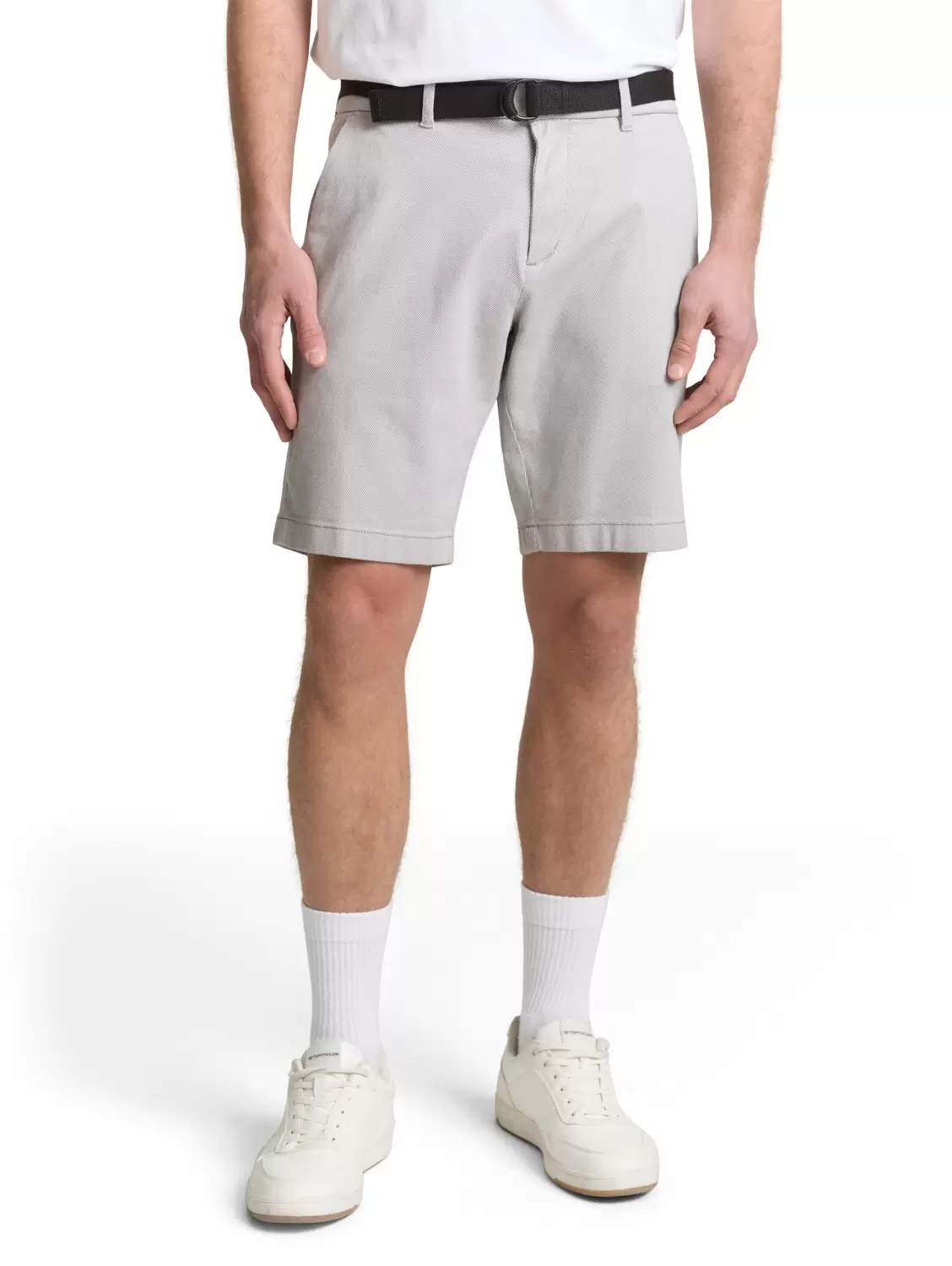 TTREGULAR Chino Shorts mit Gürtel