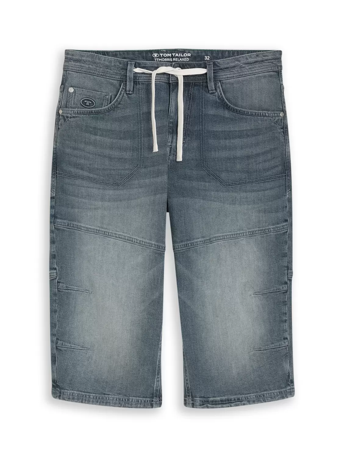 TTMORRIS RELAXED Overknee Jeans Shorts mit Stretch