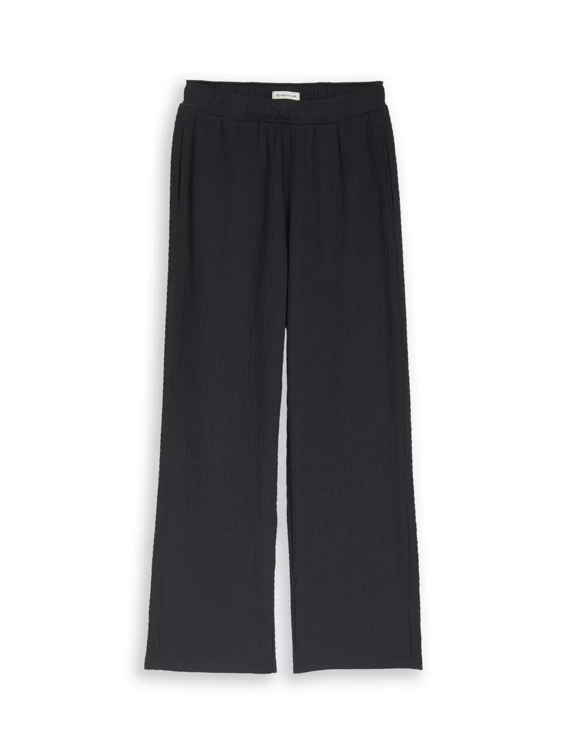 structured wide leg pants
