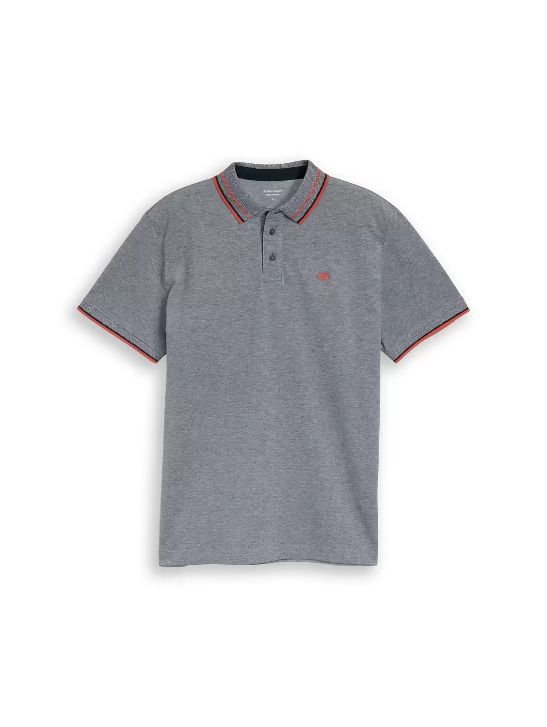 Piqué Poloshirt mit Logo-Print