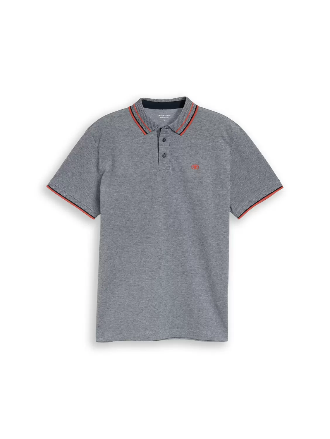 Piqué Poloshirt mit Logo-Print