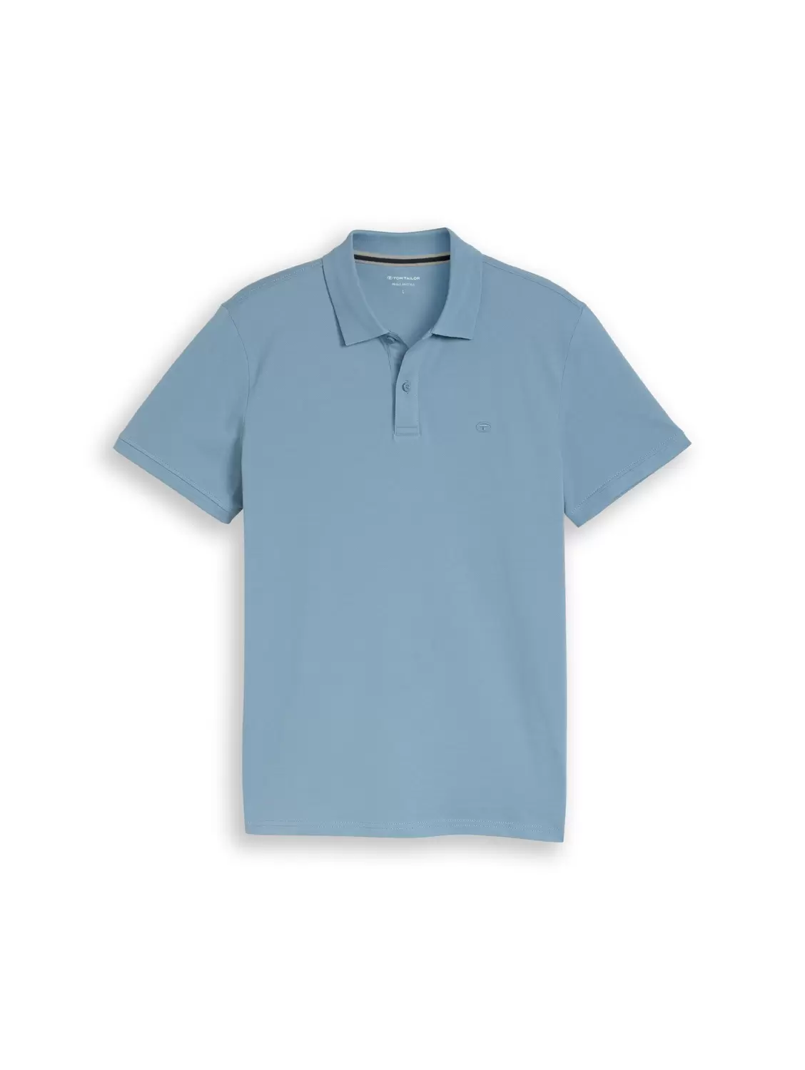 basic polo with contrast