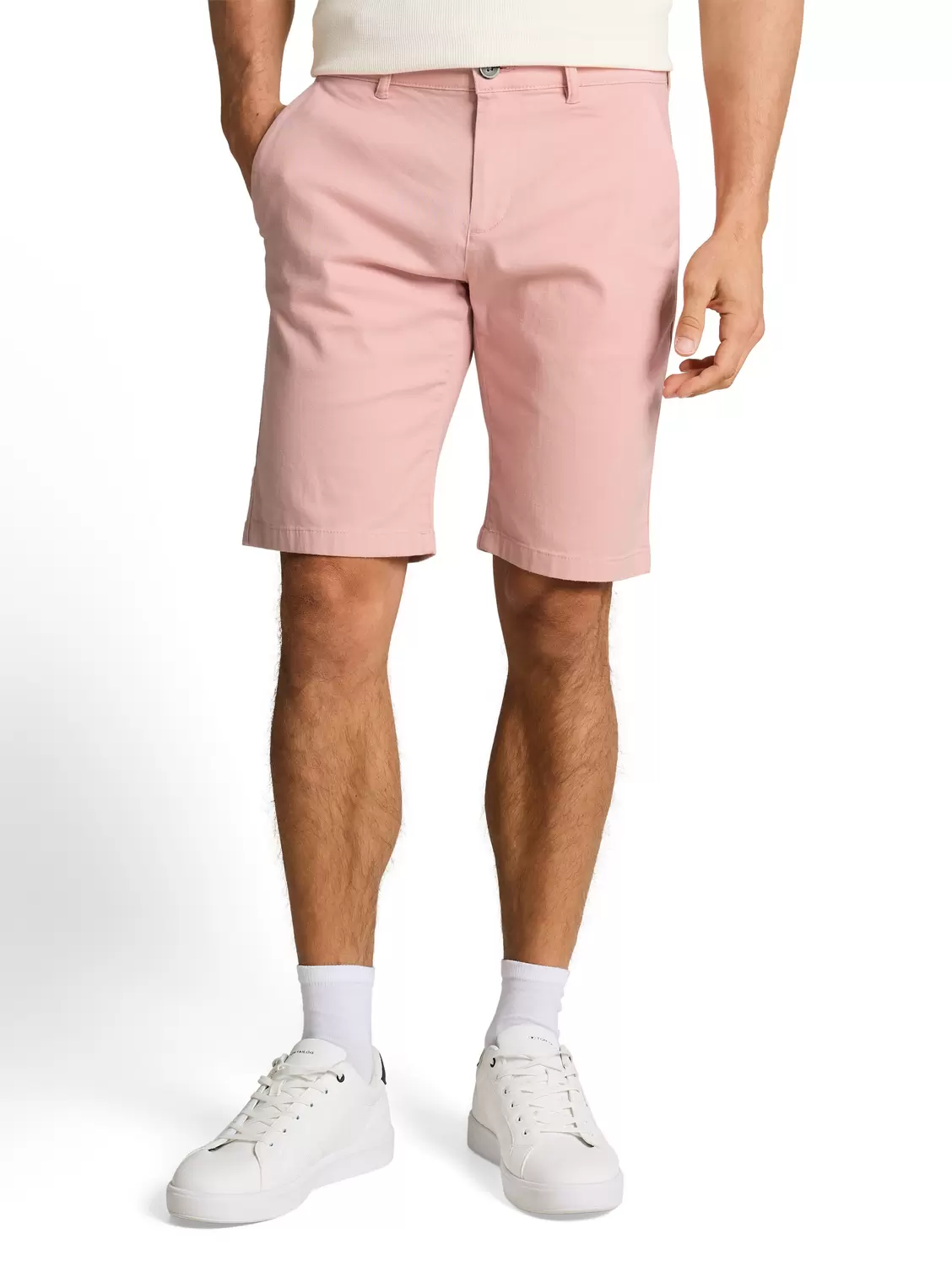 Slim chino shorts male