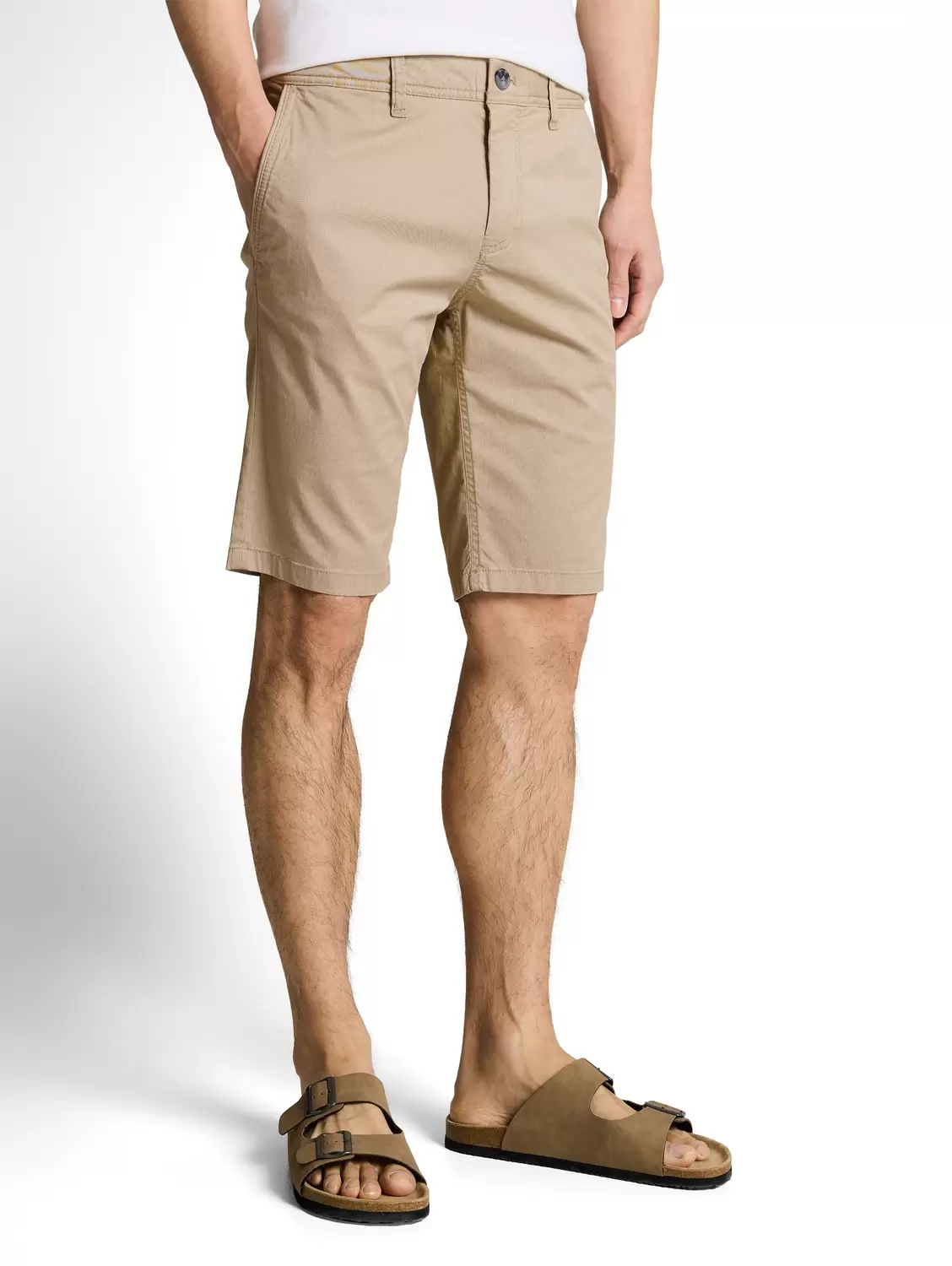 slim printed chino shorts