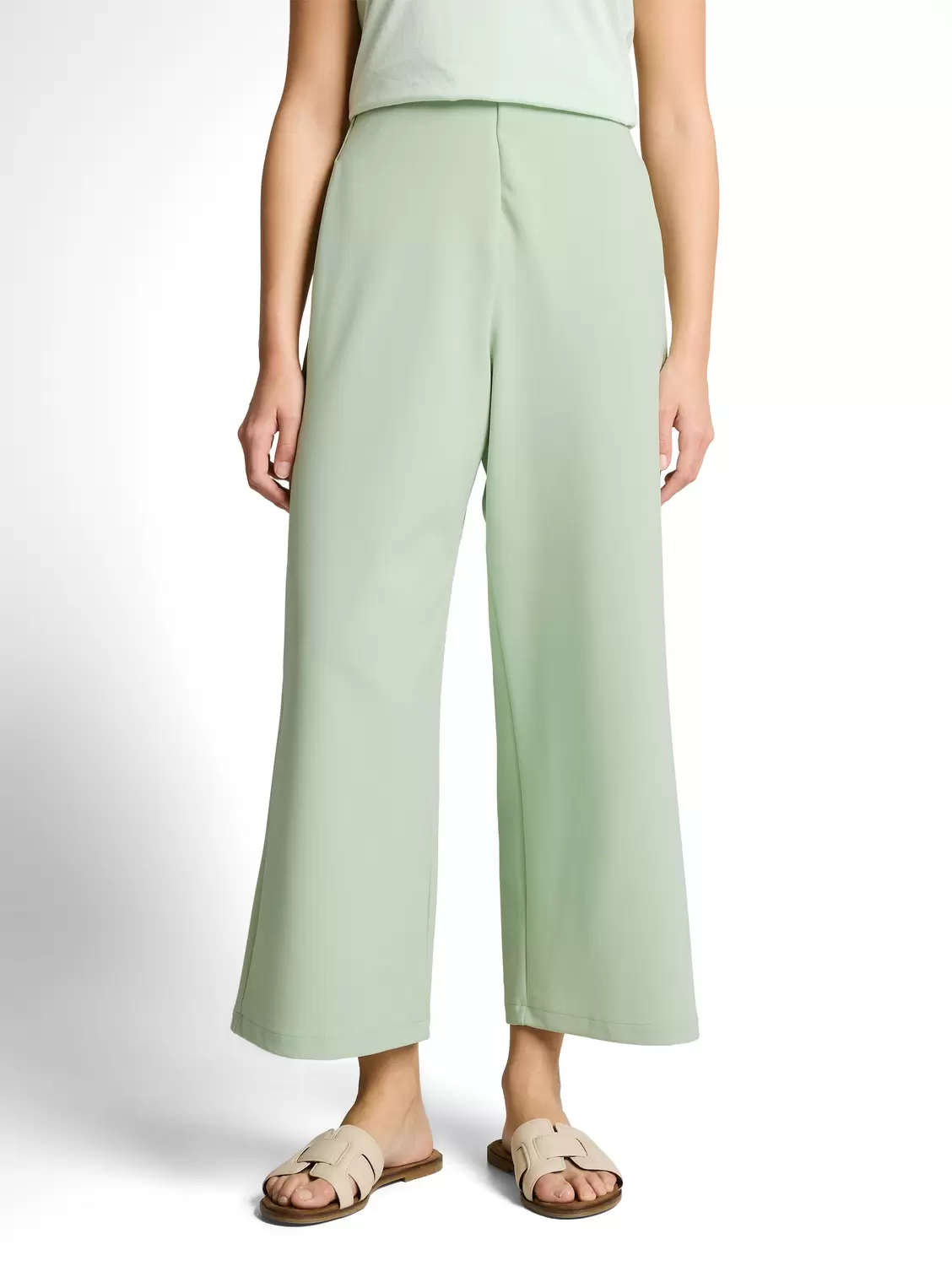 High Waist Culotte Hose