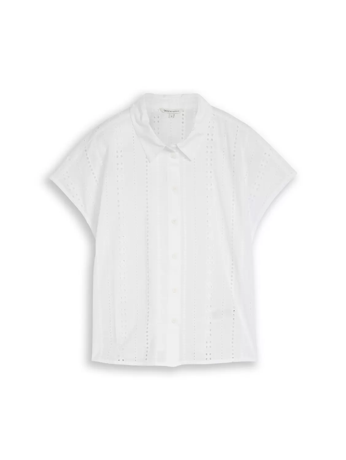 embroidered cotton blouse