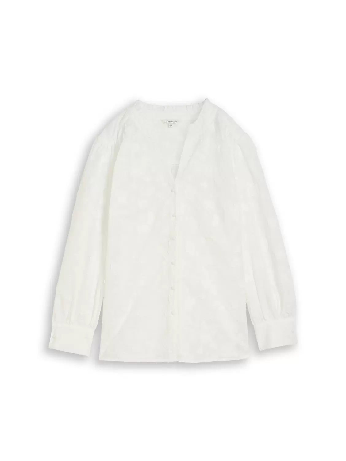 Blouse with ginko embroidery female