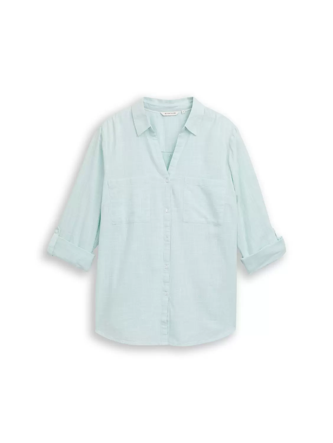 Blouse with slub structure female