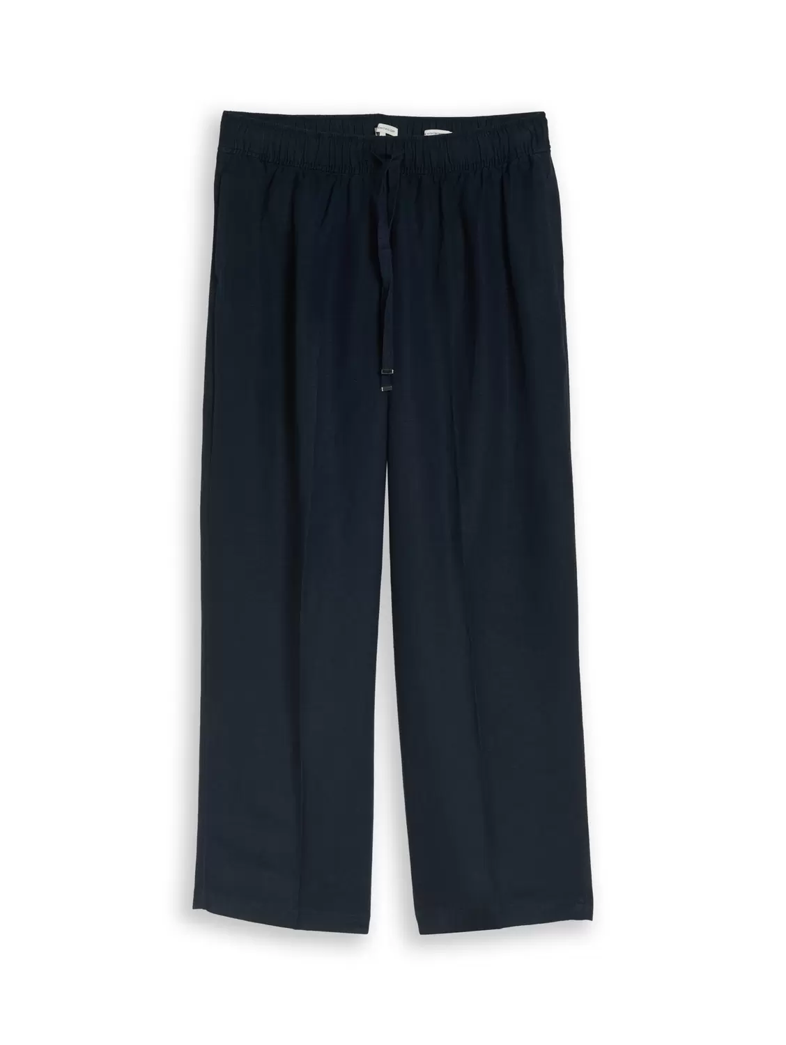 Linen loose fit wide leg pants female