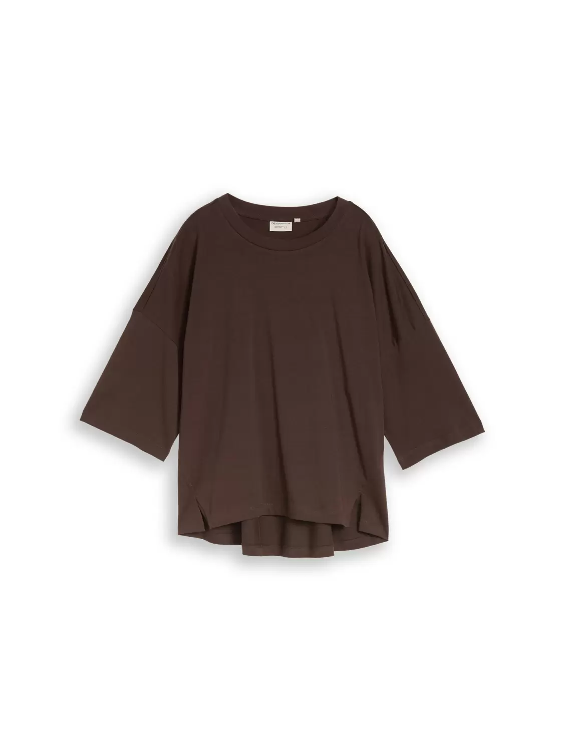 loose T-shirt with deviding se