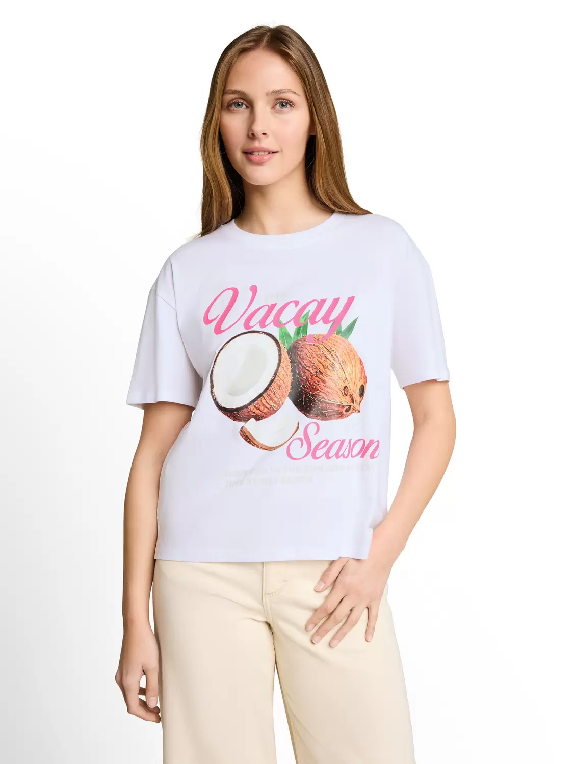 XL boxy T-shirt with print female