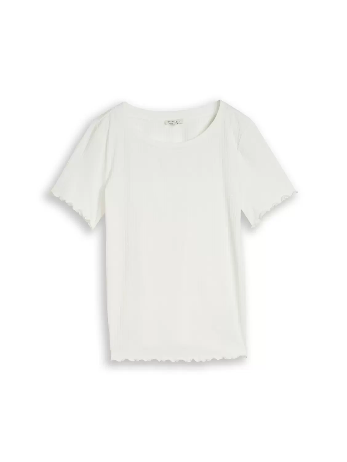 T-Shirt boxy rib female