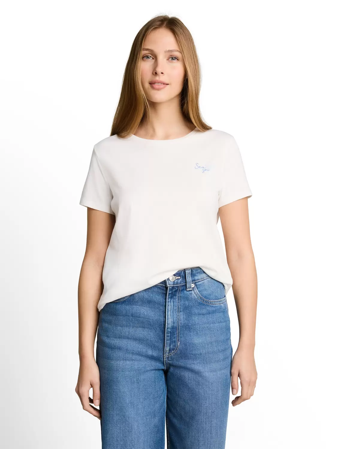 XL T-shirt with embro female