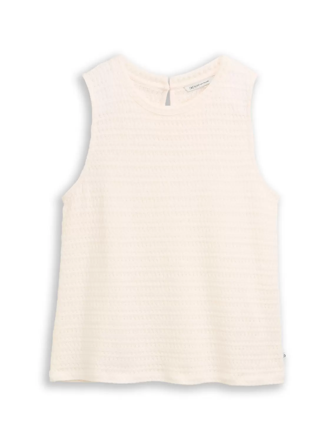 Loose Fit Stricktop aus Baumwolle