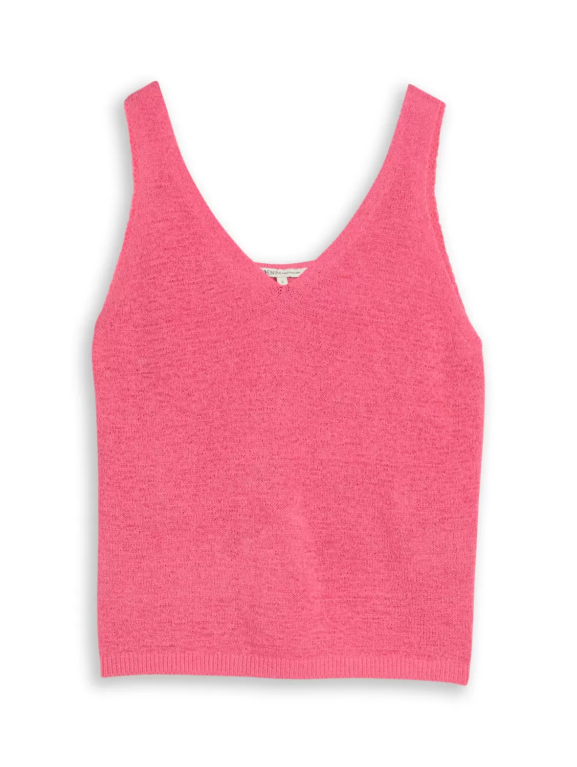 knit top with v-neck
