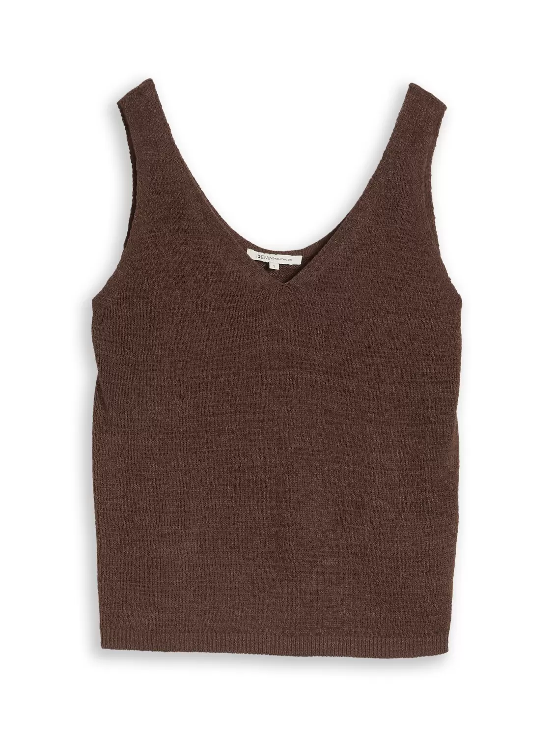 S knit top with v-neck female