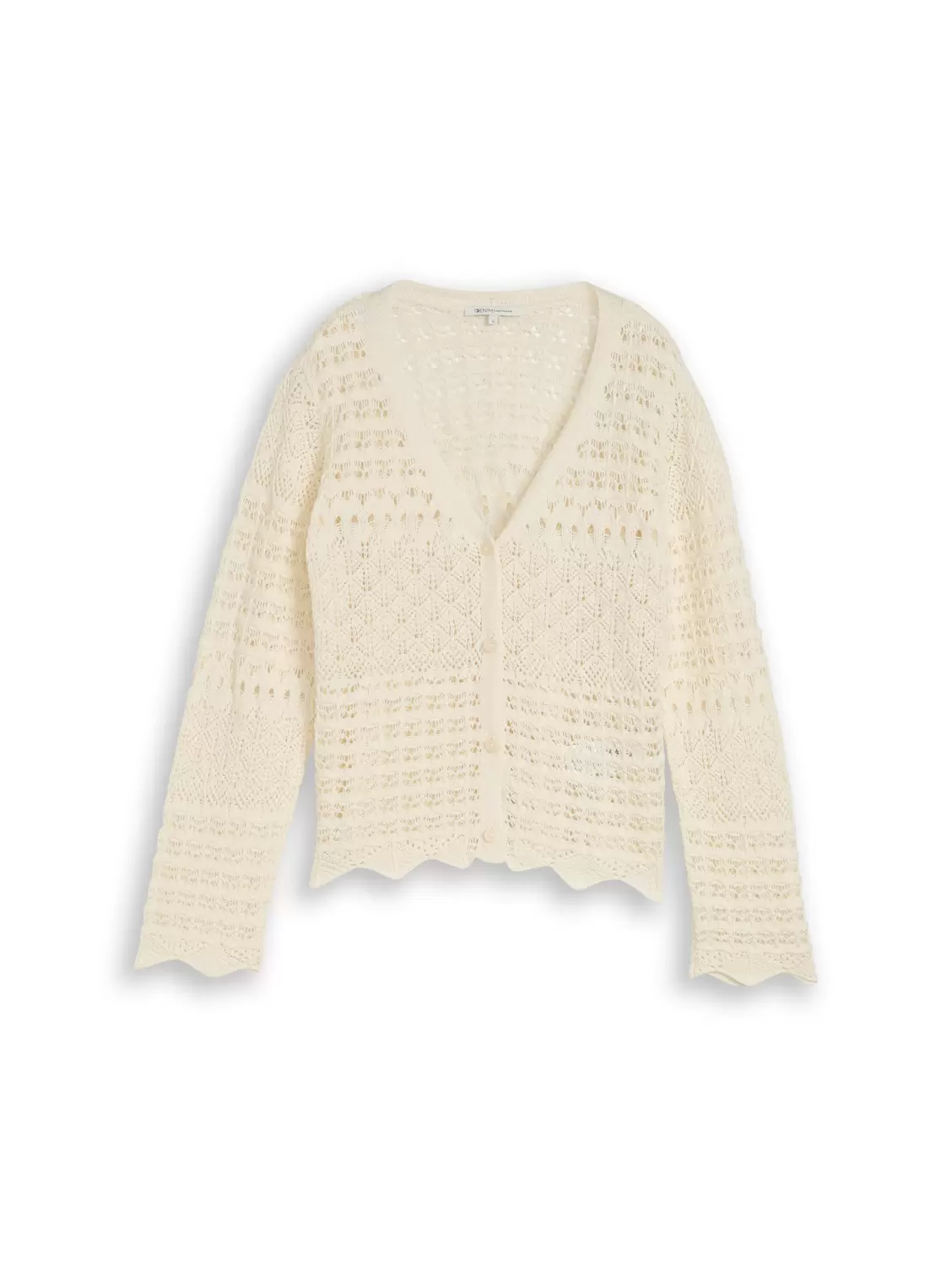 knit structured cardigan