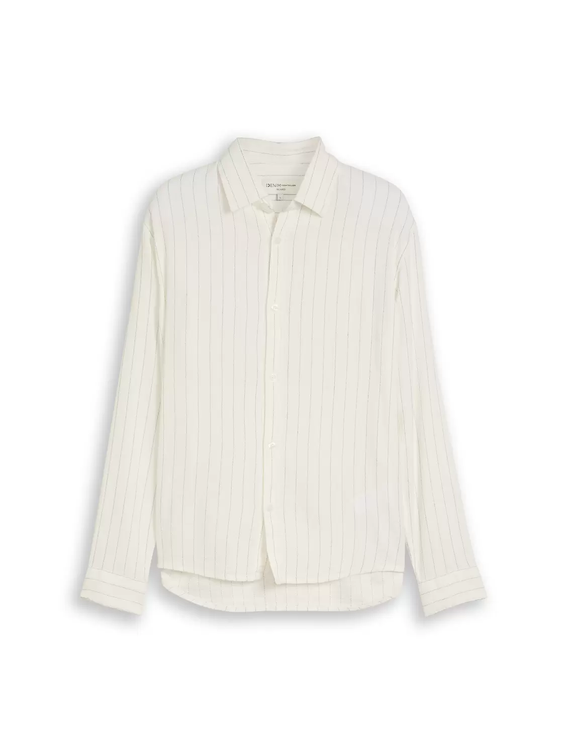 relaxed striped shirt
