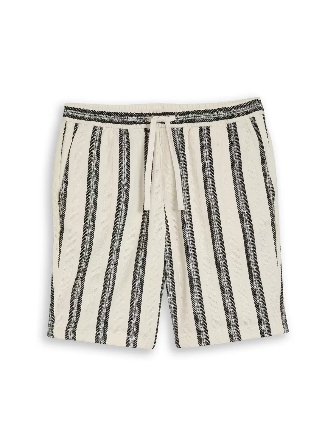 Relaxed Fit Shorts mit Streifenmuster