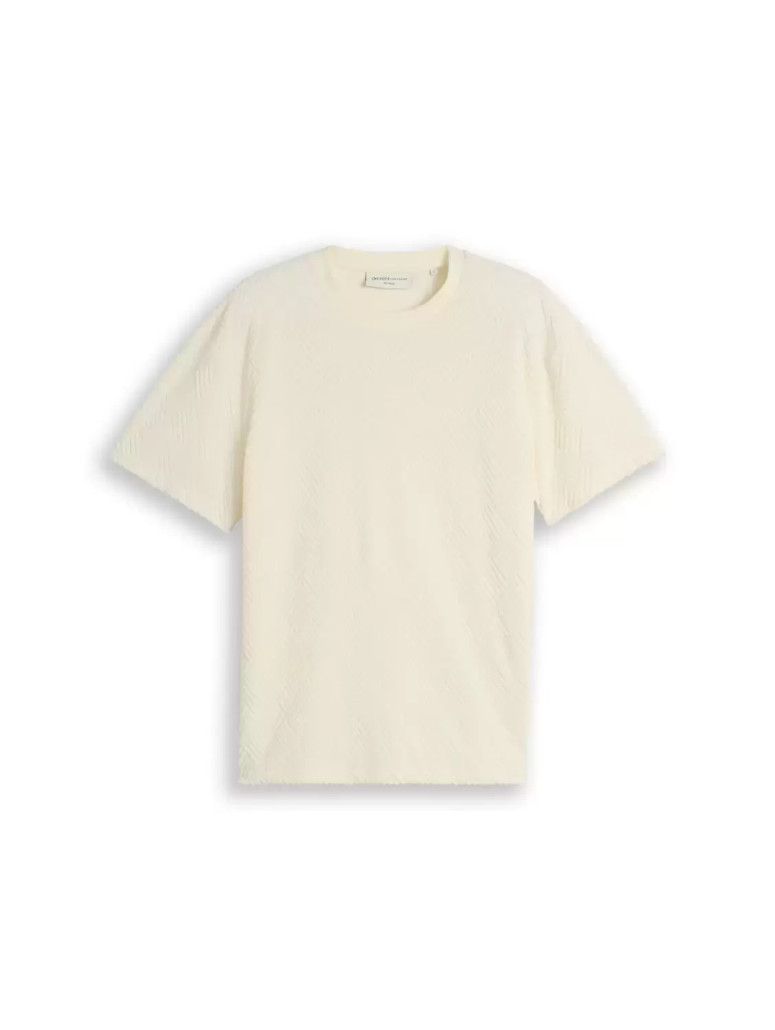 Relaxed structured t-shirt male