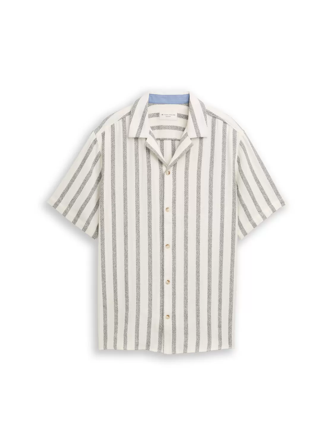 structured stripe shirt
