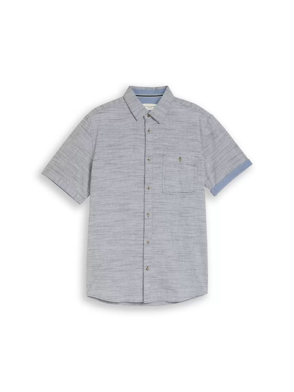 structured slubyarn shirt