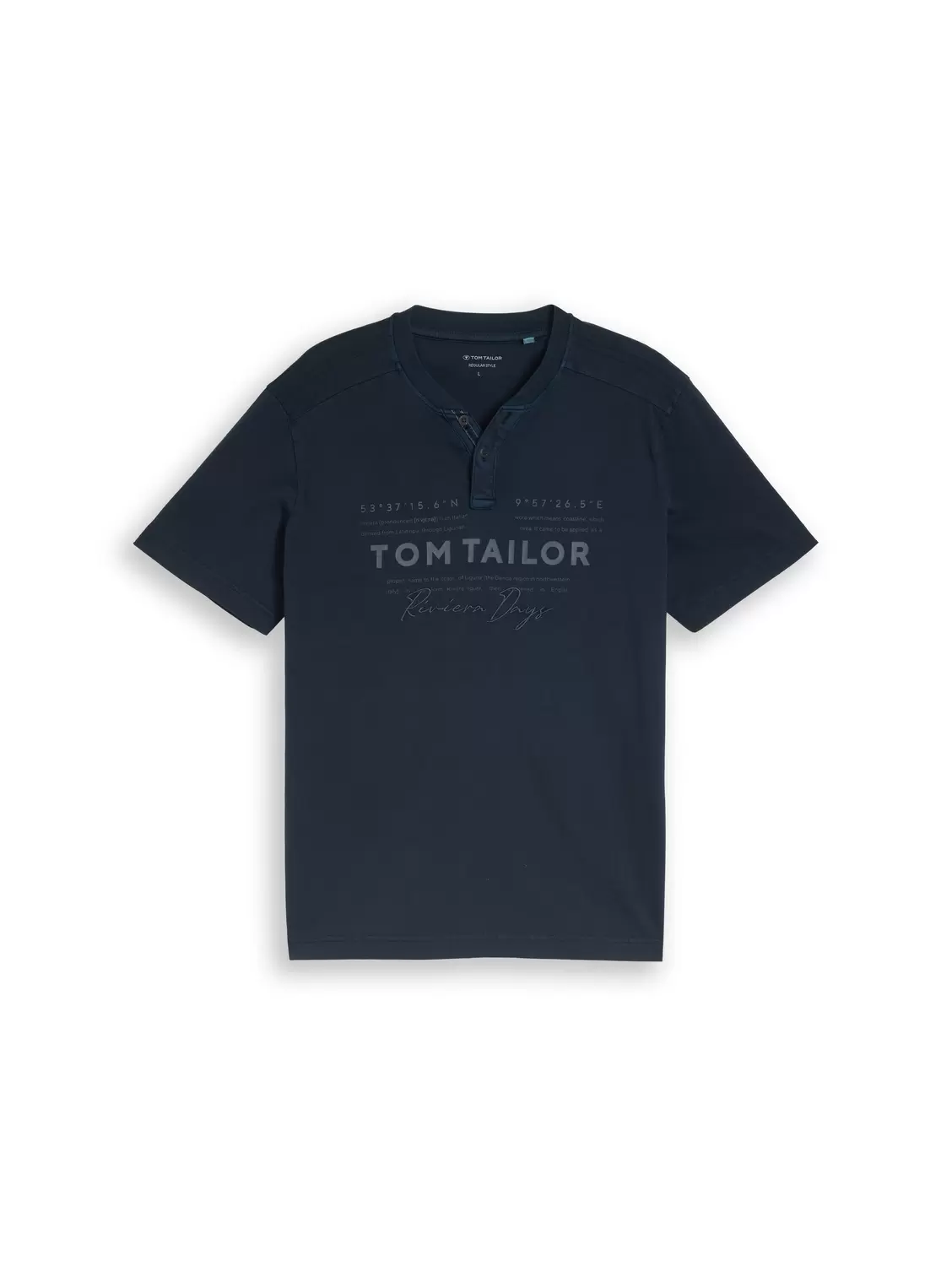 printed garment dye serafino