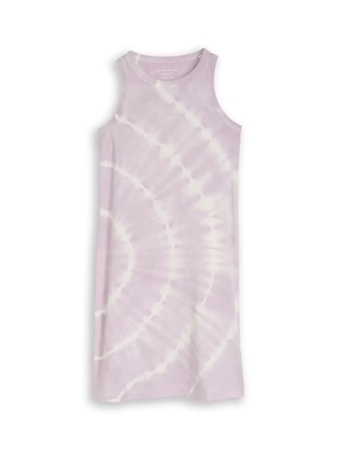 tie-dye jersey dress