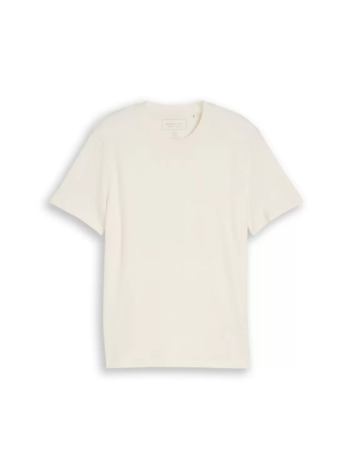 XL solid structured t-shirt male