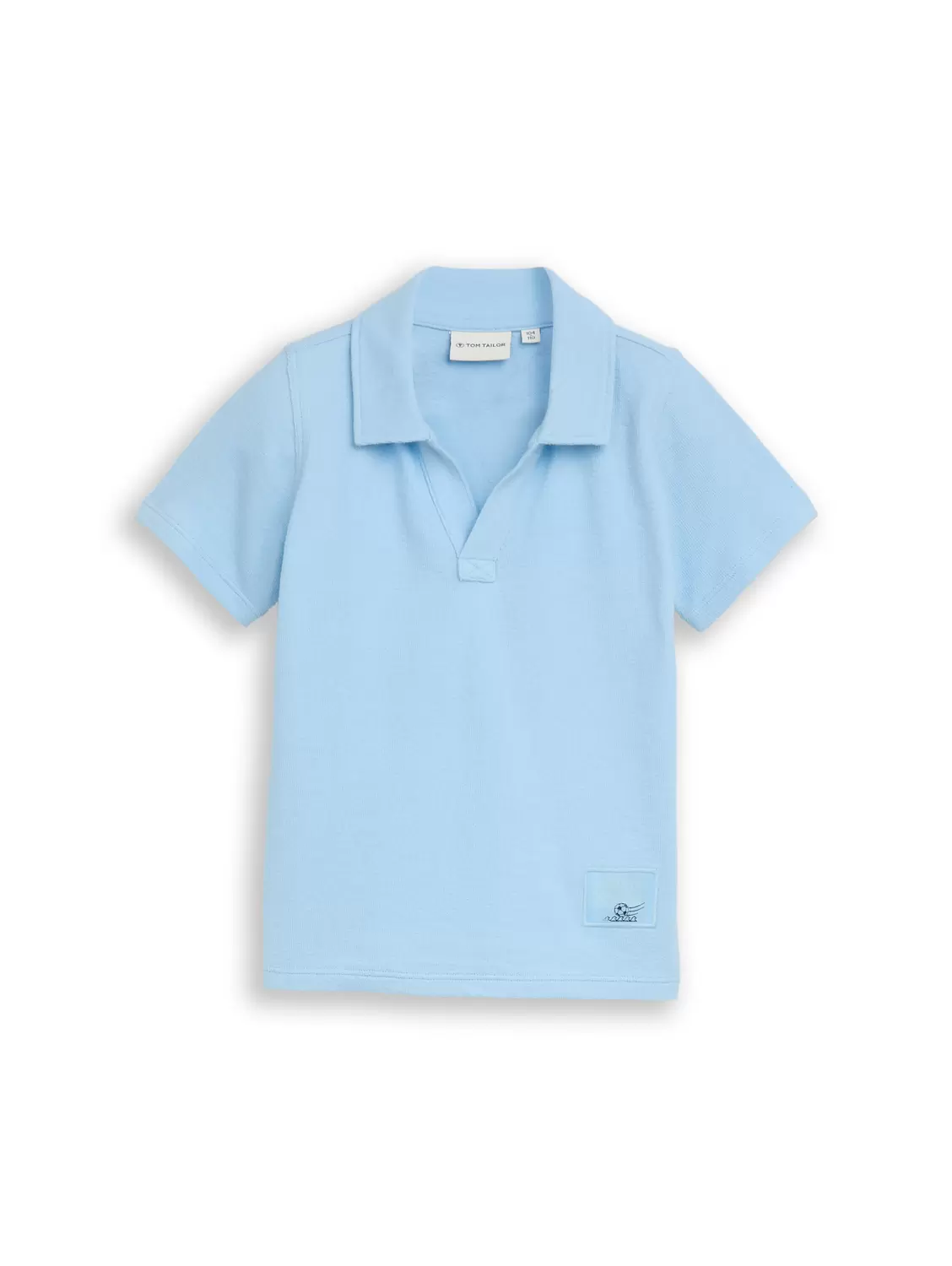 Poloshirt mit Struktur