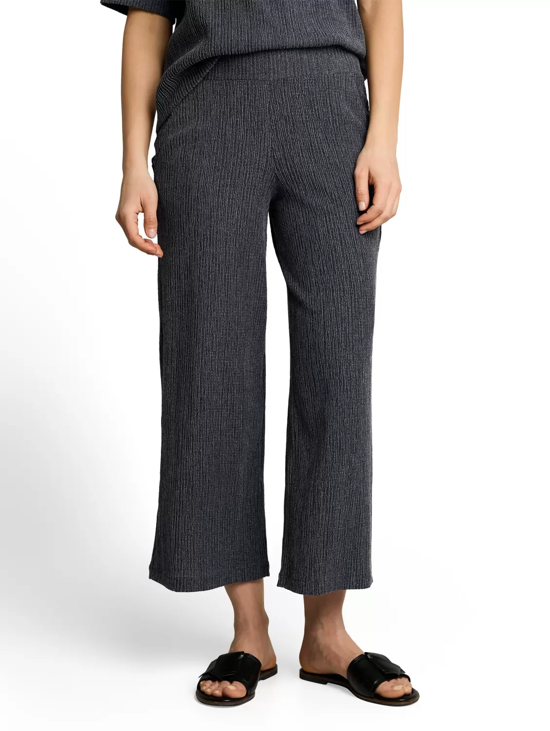 Culotte crinkle pants female