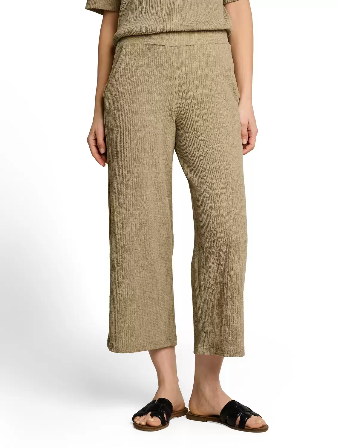 culotte crinkle pants