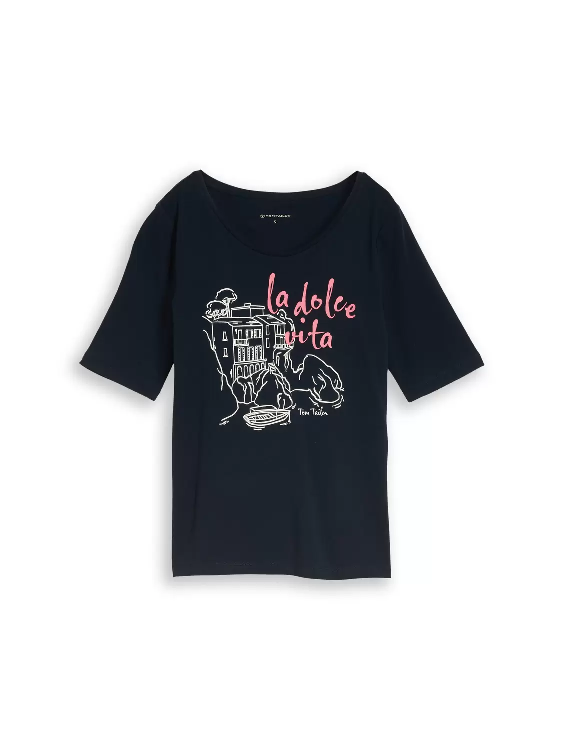 T-shirt crew neck with print female